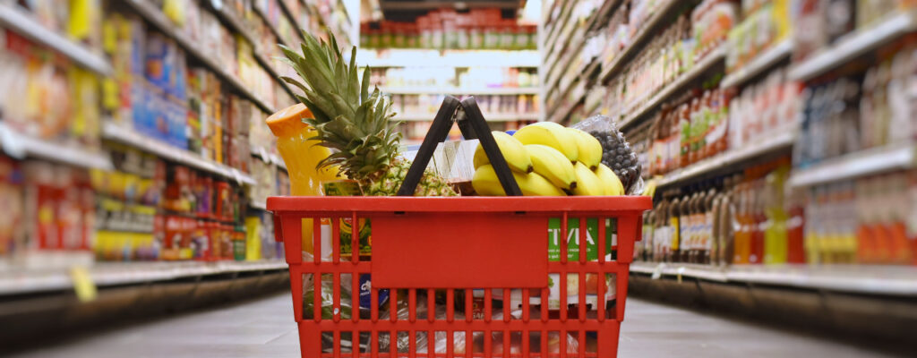 grocery shopping with kids