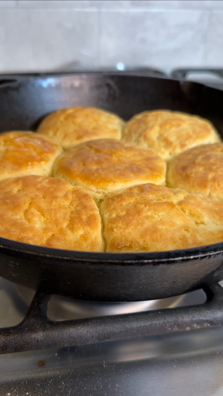 Homemade Buttermilk Biscuits